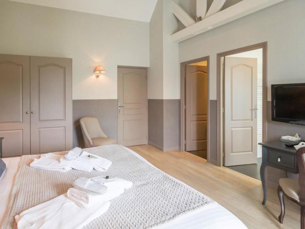 Au Pre Carre Hotel Plumergat Quarto foto
